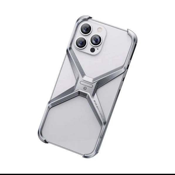 X Frame Metal-Aluminium Case Compatible with iPhone 16 Pro Max