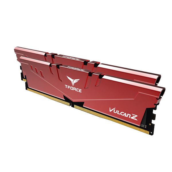 T-FORCE VULCAN Z DDR4 Gaming Memory 16GB (8GBx2) 3600Mhz - Red