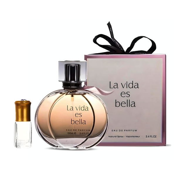 La vida es bella Eau de Parfum - 100ml + Perfume Oil Gift