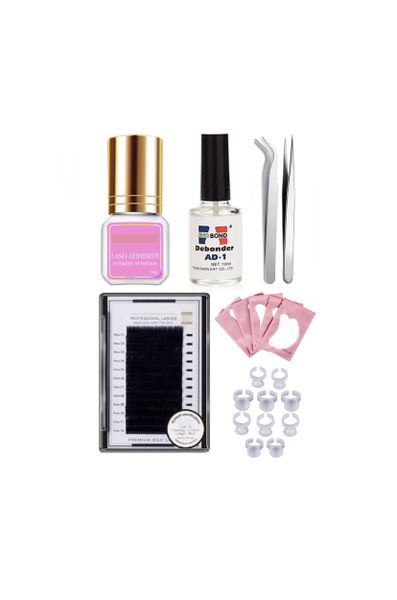 The Beautyholic Professional Individual Eyelash Extensions Set