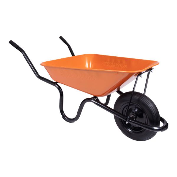 Bester Wheelbarrow Krieba Steel With Sand Buster Wheel