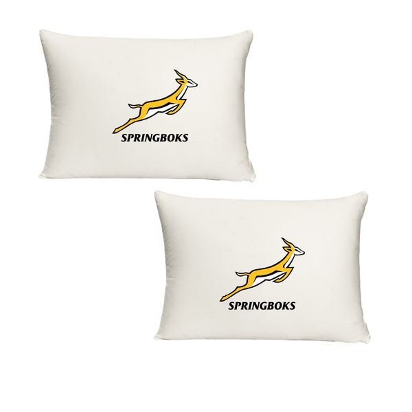 Katz Designs - Twin Pillow Cases - Polyester - Spring Boks