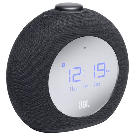 Bluetooth clock radio speaker with FM, JBL Horizon 2 - Black