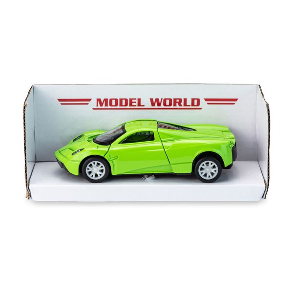 Tian Du - Pull Back Car - Retro Toy - Die-Cast - Metal - Doors - 1:32 Scale