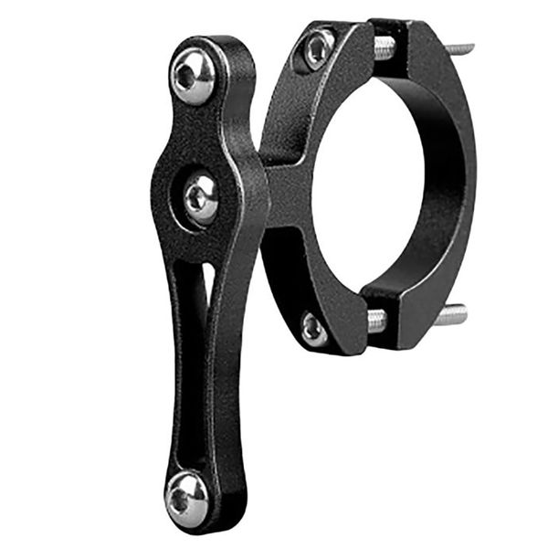 Bicycle MTB Water Bottle Cage Holder Clamp Handlebar Bracket,Black