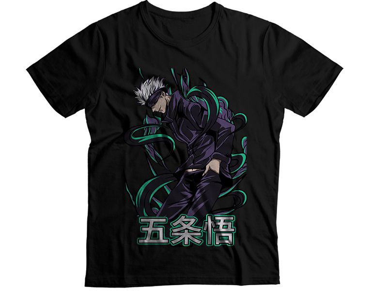 White Haired Anime Boy T-Shirt