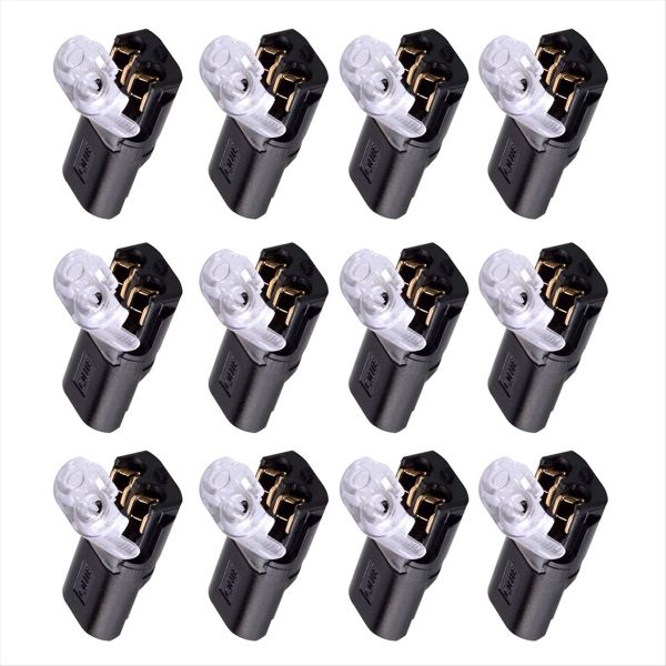 50 Pc 2Pin Way Plug Wire Cable Snap Connectors Compatible with Universal