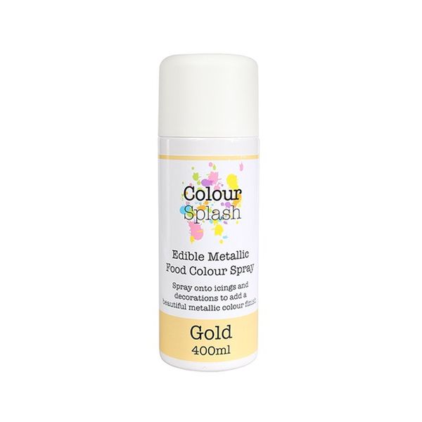 Colour Splash Edible Food Colour Icing Spray Sparkle Decoration 400ml