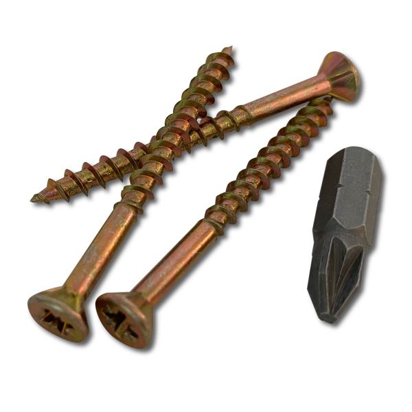 Ifasten CBC Pozi No6 3.5x40mm - 500 Pack With Bit