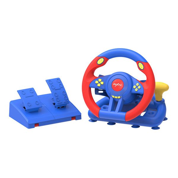 Gaming Racing Wheel V3PRO PXN - V3 Pro Gaming Racing Wheel - Red / Blue