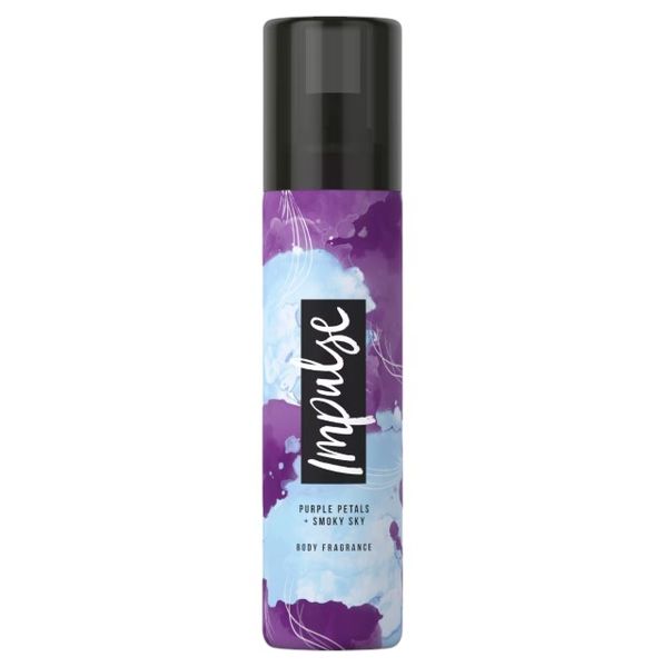 Impulse - Women Purple Petals &amp; Smokey Sky Deodorant 90ml x 5