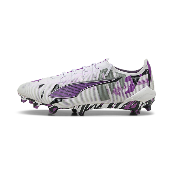 Puma Ultra 5 Ultimate Forever Firm Ground Soccer Boots - White/Magenta