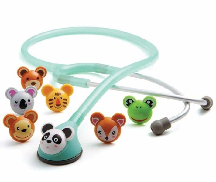 ADC Adscope Adimals Platinum Pediatric Stethoscope (Seafoam)