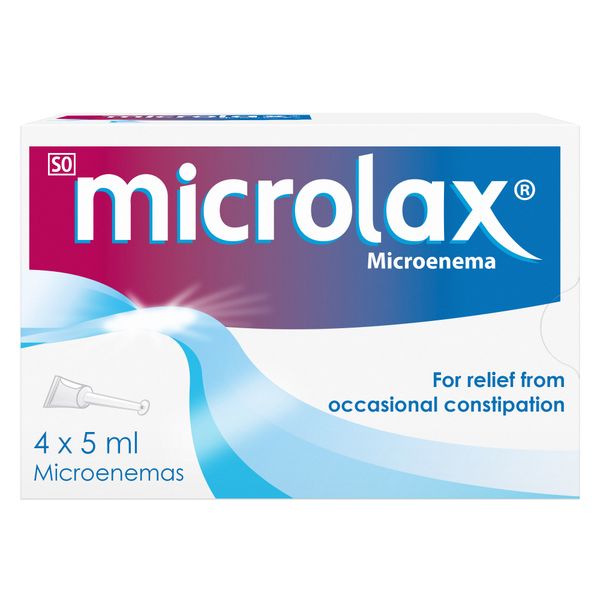 Microlax Microenema Pack of 4 x 5ml
