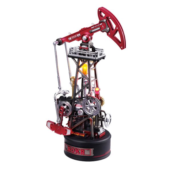 ROKR by Robotime Oil Pump Jack Mechanical 3D Puzzle