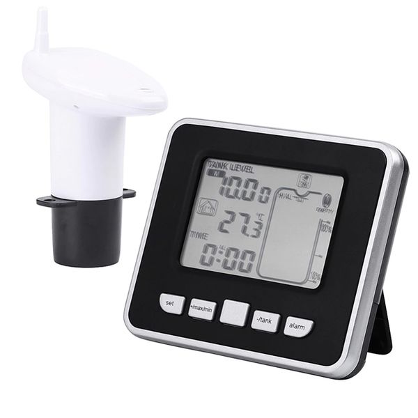 TS-FT002 Wireless Ultrasonic Rain Water Tank Liquid Level Meter with Temperature Sensor