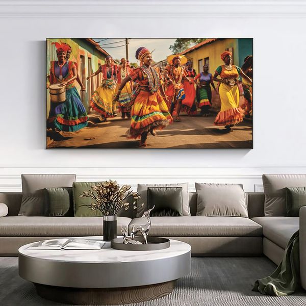Canvas Wall Decor - Township Rhythms - 0279
