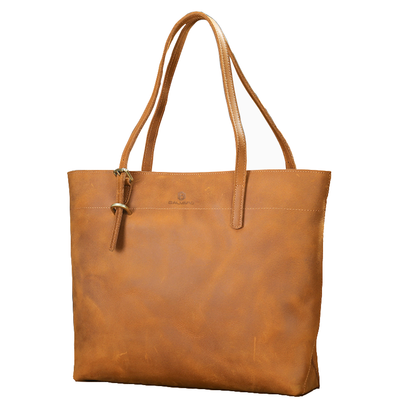 Classic Vintage Leather Shoulder Tote Bag | Shop Today. Get it Tomorrow ...