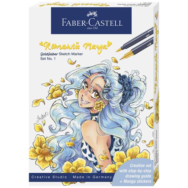 Goldfaber Sketch Marker: Romantic Manga Collection Set No. 1