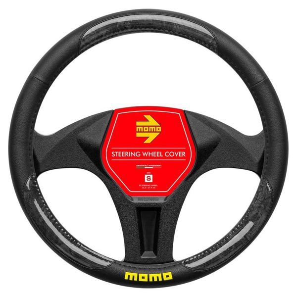 Momo Briar Edition Black Wood Design Steering Wheel Protective Cover