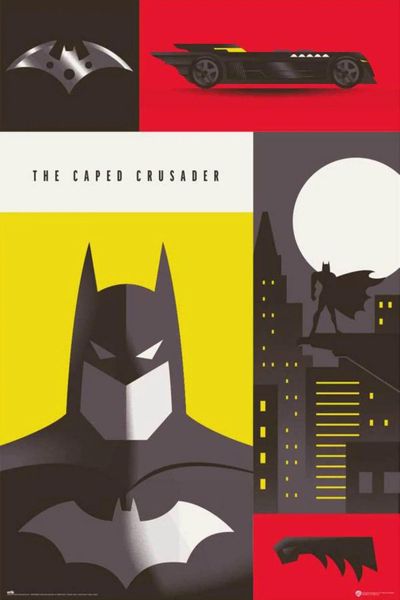Warner Bros. 100th Birthday (Batman) Poster