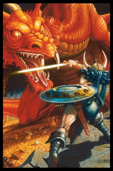 Dungeons &amp; Dragons (Classic Red Dragon Battle) P image