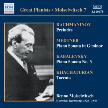 Great Pianists - Moiseiwitsch 7 (CD / Album)