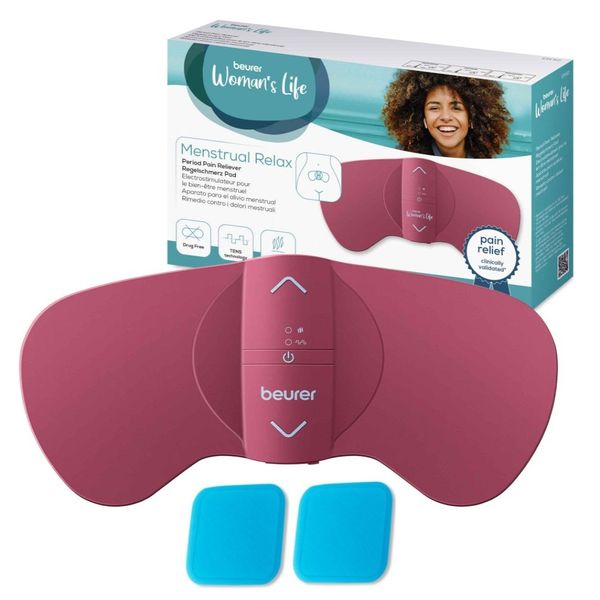 Beurer Menstrual Period &amp; Endometriosis Pain Relief with TENS &amp; Heat: EM 50