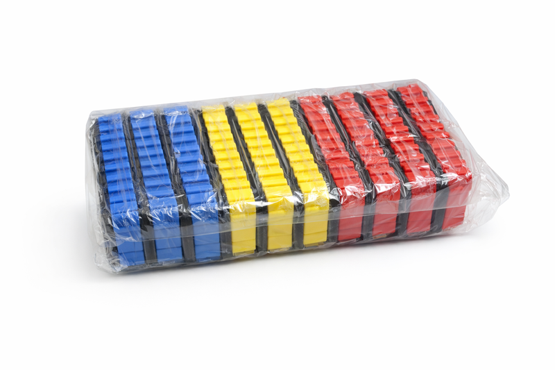 Colourful Whiteboard Erasers - Felt Board Cleaner,Assorted Colors (12 Pack)