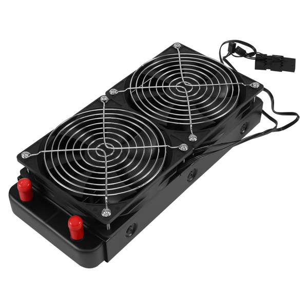 Aluminum 240Mm 10 Pipe Water Cooling Row Heat Exchanger Radiator