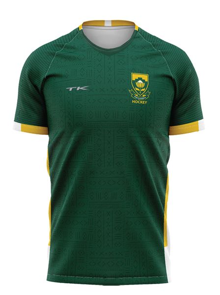 South African Hockey - TK - Men's Home Supporters Shirt - Green - TK