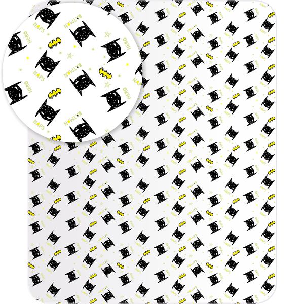 BATMAN By DC Official Licensed Baby Receiving Blanket - Soft &amp; Cozy