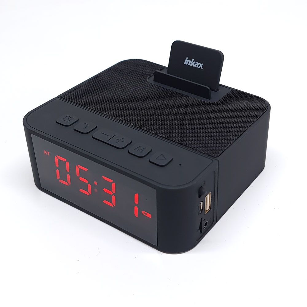 Multifunctional Wireless Speaker BT Clock Alarm Radio Buy Online in