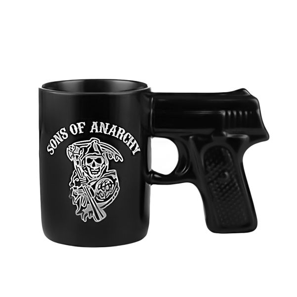 Stylish Sons Of Anarchy, Gun Handle, Reaper Design Ceramic Mug Assorted