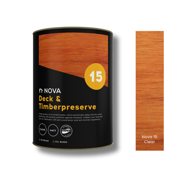 Nova 15 Deck and Timber preserve 5L