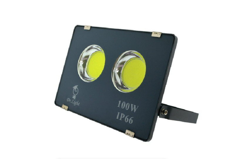 Dr Light FLM 100W Slim COB LED Flood Light For Outdoor