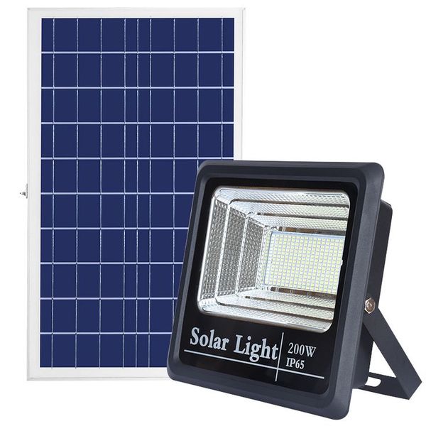 Solar LED Flood Light - Outdoor Waterproof with Remote