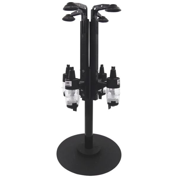 DM Procom - Rotary Stand with 4 Liquor Dispensers and Brackets