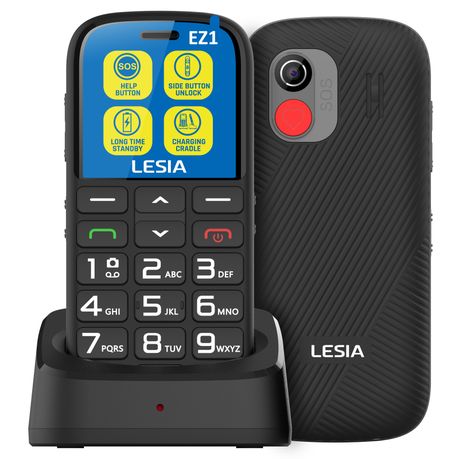 LESIA Big Button Mobile Phone for The Elderly Dual SIM Smart Senior Phone, Shop Today. Get it Tomorrow!