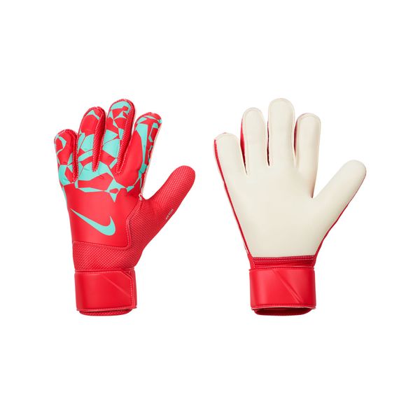Nike Match Goalkeeper Soccer Gloves - Ember Glow/Aurora Green