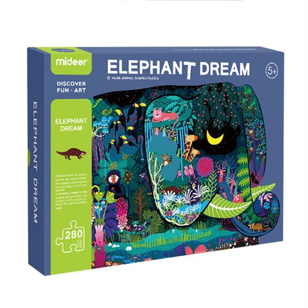 Mideer Elephant Dream Puzzle: 280 Pieces