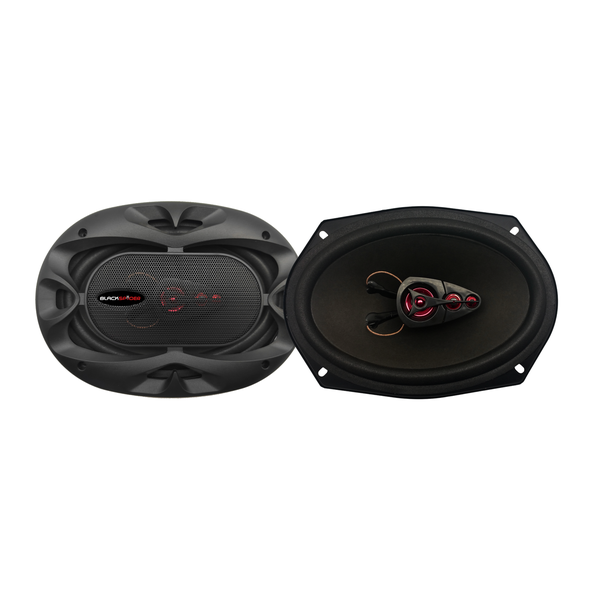 BlackSpider BS6901 6×9 1200W 4-Way Coaxial Speaker