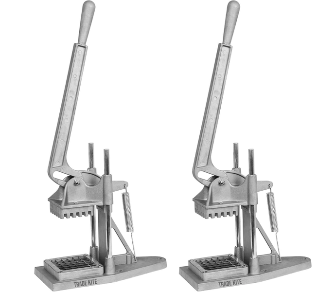 Trade Kite Heavy-Duty Potato Chips Cutter, 7x7-Hole | Manual | Pack of 2