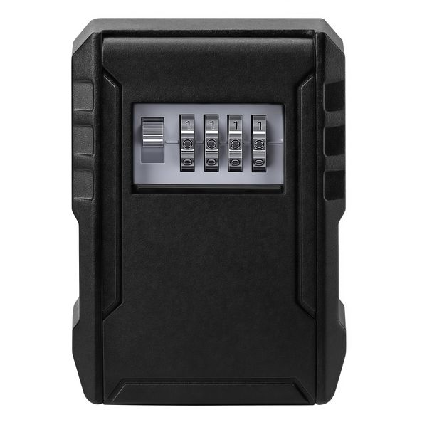 Alloy Key Lock Box 4-Digit Wall Mounted Weatherproof Anti-Pry Anti-Smash