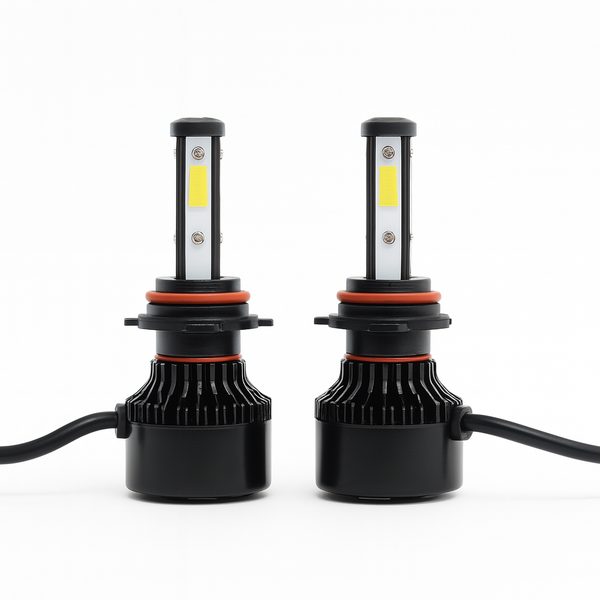 F9 9005 LED Headlights - Five-Sided White Light Car Bulbs