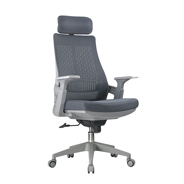 NOVOGRACZ Office SCOTIA Ergonomic Mesh Office Chair - Oxford GREY