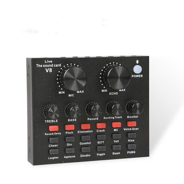 V8 External Professional Audio Sound Card
