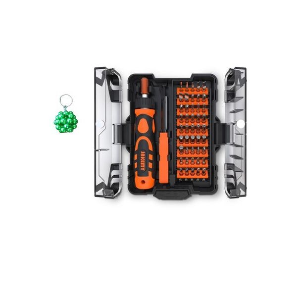 Jakemy JM-6124 Ratchet Handle Screwdriver Set Tool Kit And A Keyholder