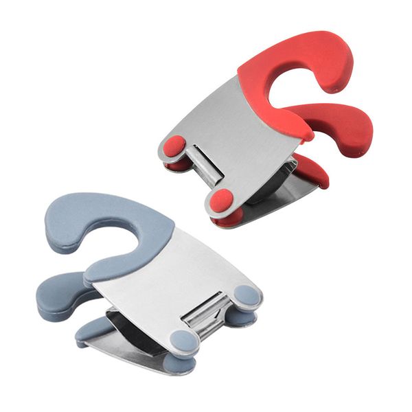 Anti-scalding non-slip stainless steel pot clamp kitchen gadgets-2pcs