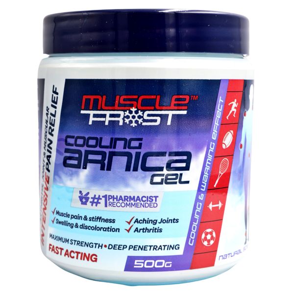 MUSCLEFROST Cooling Arnica Gel - 500g